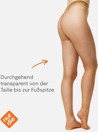 Strumpfhose transparent amber Gr. 44/48, 15 DEN nur die