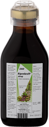 Alpenkraft sirup s biljnim ekstraktima Salus