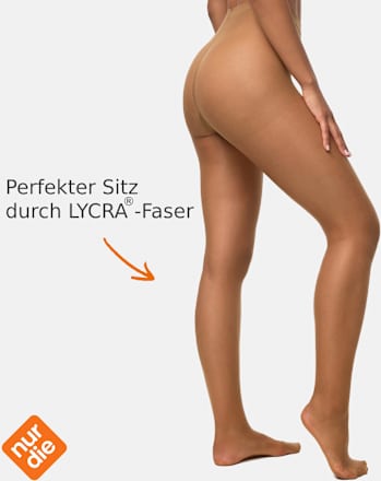 Strumpfhose Seidenfein bronze Gr. 40/44, 15 DEN nur die