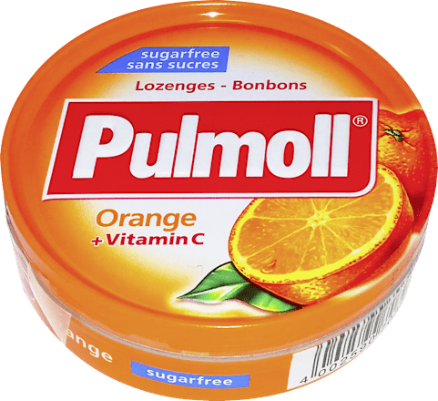 PULMOLL BOMBONE POMORANDŽA + VITAMIN C Pulmoll