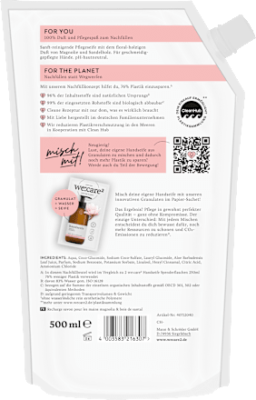 Flüssigseife Magnolie und Sandelholz Nachfüllpack we:care²