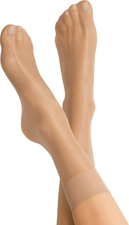 Trend & Style Söckchen Seidenfein amber 15 DEN (1 Paar) nur die