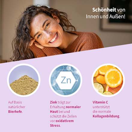 Bierhefe + Zink Tabletten 60 St. sanotact