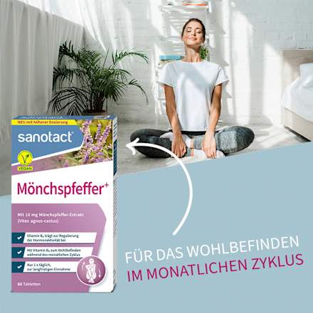Mönchspfeffer Tabletten 60 St sanotact