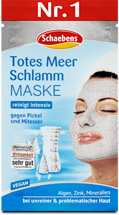 Gesichtsmaske Totes Meer Schaebens
