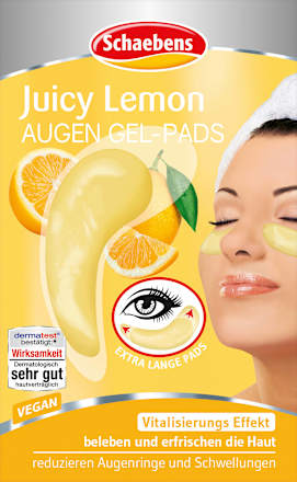 Augen Gel-Pads Juicy Lemon (1 Paar) Schaebens
