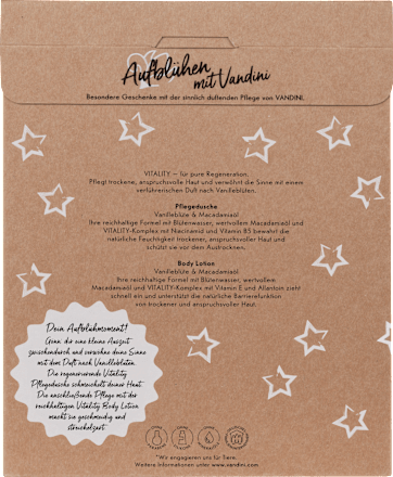 Geschenkset "Vitality" 2tlg VANDINI
