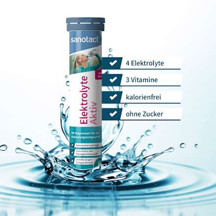 Elektrolyte Aktiv Brausetabletten 20St sanotact
