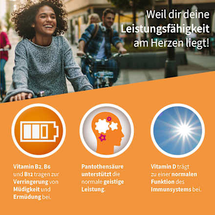 B-Komplex + Magnesium + Vitamin D3 Tabletten 40 St sanotact