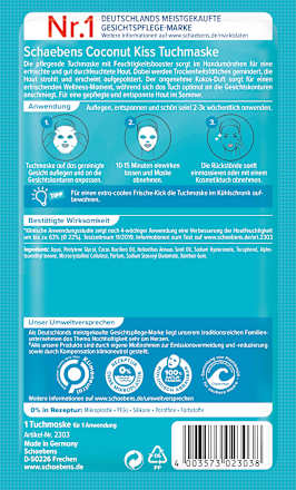 Tuchmaske Coconut Kiss Schaebens