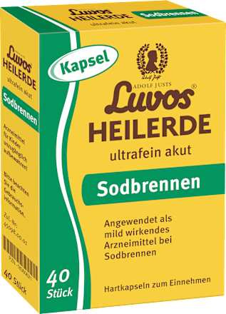 Heilerde ultrafein akut Hartkapseln Luvos Heilerde