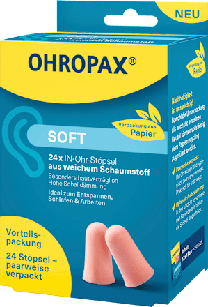 Ohrstöpsel Soft Ohropax