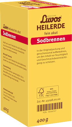 Heilerde fein akut Pulver Luvos Heilerde