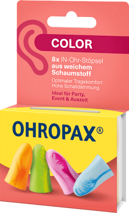 Ohrstöpsel Color Ohropax