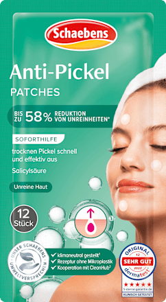 Anti Pickel Patches Unreine Haut Schaebens