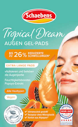 Augen Gel-Pads Tropical Dream (1 Paar) Schaebens