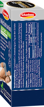Melatonin Sofort-Spray Duo-Komplex Schaebens