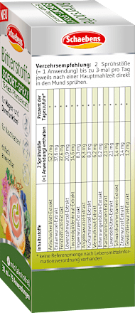 Bitterstoffe Sofort-Spray  Schaebens