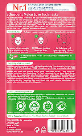 Tuchmaske Melon Love  Schaebens