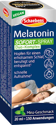 Melatonin Sofort-Spray Duo-Komplex Schaebens