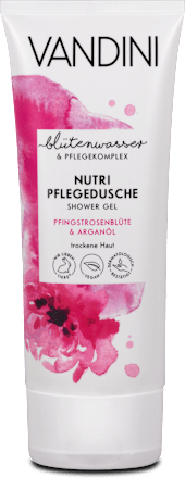 Duschgel Pfinstrosenblüte & Arganöl VANDINI