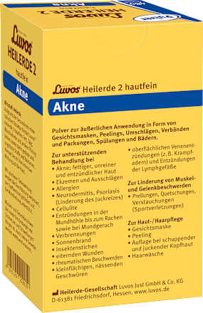 Heilerde 2 hautfein äußerlich Pulver Luvos Heilerde
