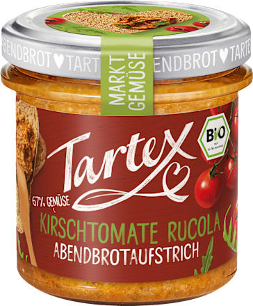 Brotaufstrich, Kirschtomate Rucola Tartex