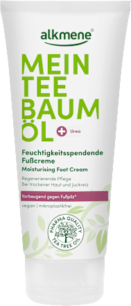 Fußcreme Mein Teebaumöl alkmene