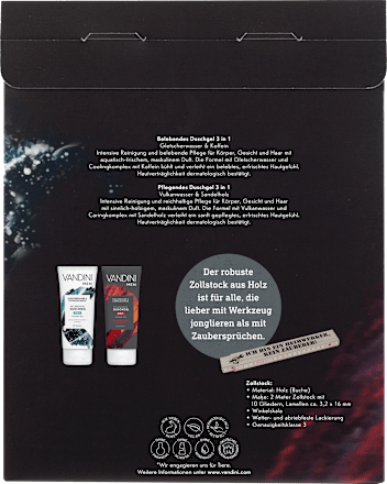 Geschenkset "Men" mit Zollstock 3tlg VANDINI