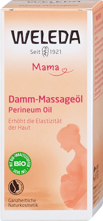 Olej na masáž hrádze Mama WELEDA Mama