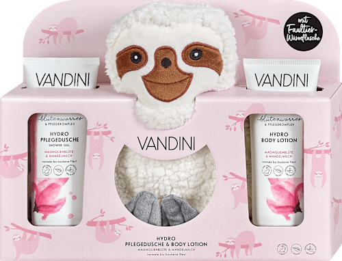Hydro Pflegedusche & Bodylotion Geschenkset VANDINI