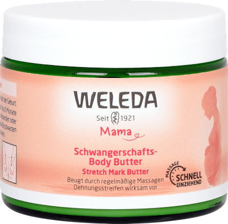 Telové maslo pre tehotné ženy Mama WELEDA Mama