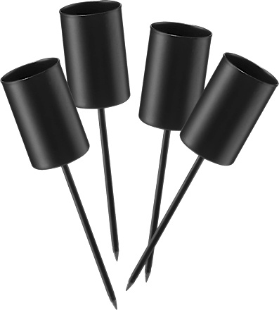 Kerzenhalter zum Stecken, schwarz Dekorieren & Einrichten