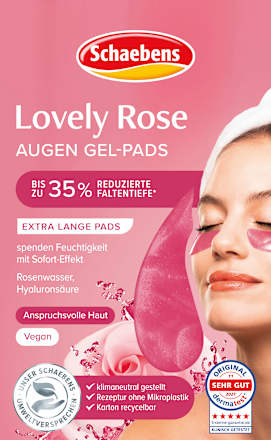 Augenpads Lovely Rose (1 Paar) Schaebens