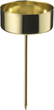 Teelichthalter zum Stecken, gold Dekorieren & Einrichten