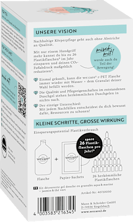 Duschgel Kennenlern-Set we:care²