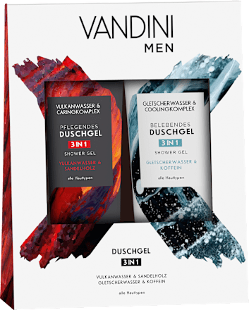 Geschenkset Vulkan-& Gletscherwasser 2tlg VANDINI