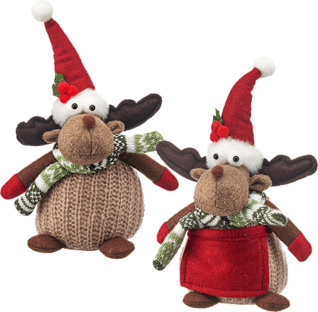 Stoffelch, rot-grün-braun Dekorieren & Einrichten