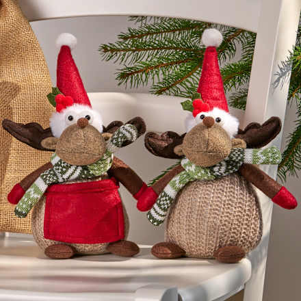 Stoffelch, rot-grün-braun Dekorieren & Einrichten