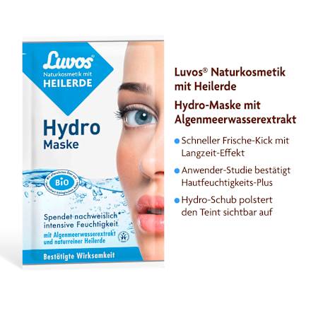 Gesichtsmaske Hydro Luvos Heilerde