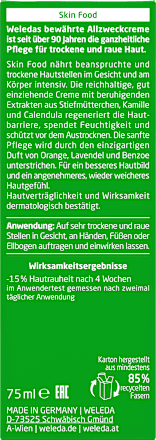 Skin Food krema za intenzivnu negu suve kože - univerzalna WELEDA