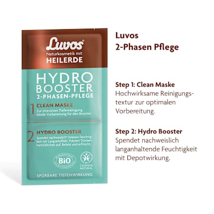 Hydro Booster 2-Phasen-Pflege mit Heilerde Luvos Heilerde
