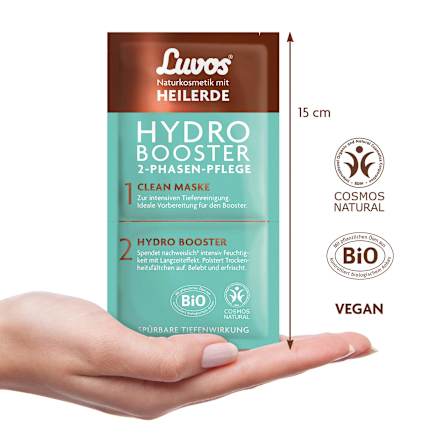 Hydro Booster 2-Phasen-Pflege mit Heilerde Luvos Heilerde