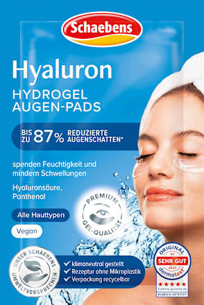 Augenpads Hyaluron Hydrogel (1 Paar) Schaebens