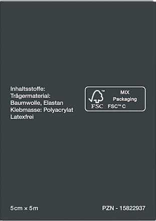 Kinesiologie Tape blau, 1 Rolle Hansaplast