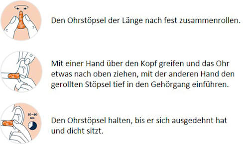 Ohrstöpsel Color Ohropax