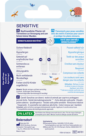Pflaster Strips Sensitive Kids  Hansaplast