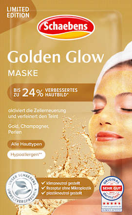 Gesichtsmaske Golden Glow (2x5 ml) Schaebens
