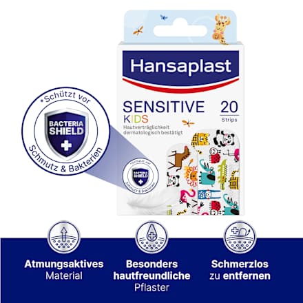 Pflaster Strips Sensitive Kids  Hansaplast