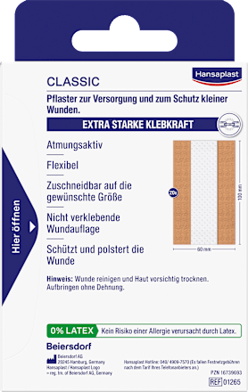 Pflaster Classic (6 cm x 10 cm) Hansaplast